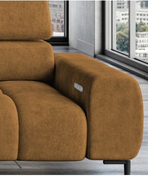 Narożnik PLAZA Mini wolnostojący Lewostronny Monolith 48 WERSAL