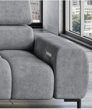 Narożnik PLAZA Mini wolnostojący Lewostronny Monolith 85 WERSAL