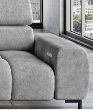 Narożnik PLAZA Mini wolnostojący Prawostronny Monolith 84 WERSAL