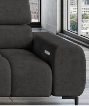 Narożnik PLAZA Mini wolnostojący Prawostronny Monolith 95 WERSAL