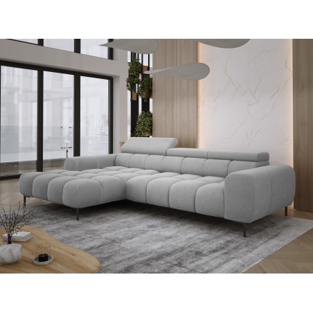 Narożnik PLAZA MINI wolnostojący Lewostronny w tkaninie Promocyjnej APHRODITE 19 WERSAL