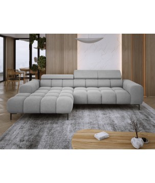 Narożnik PLAZA MINI wolnostojący Lewostronny w tkaninie Promocyjnej APHRODITE 19 WERSAL