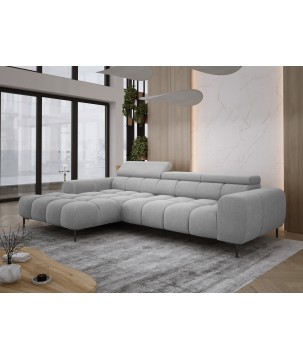 Narożnik PLAZA MINI wolnostojący Lewostronny w tkaninie Promocyjnej APHRODITE 19 WERSAL