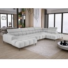 Narożnik PLAZA XL Prawostronny Elektryczna regulacja Tkanina EDEN 17 WERSAL