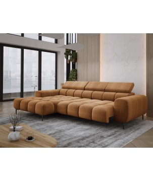 Narożnik PLAZA MINI wolnostojący Lewostronny w tkaninie EDEN 10 WERSAL