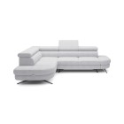 Narożnik OTIS L Lewostronny Regulowane Zagłówki wolnostojący tkanina AURORA 15 WERSAL