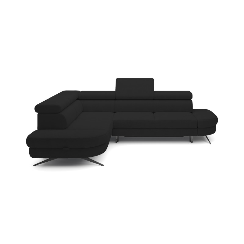 Narożnik OTIS L Lewostronny Regulowane Zagłówki wolnostojący tkanina AURORA 20 WERSAL