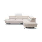 Narożnik OTIS L Prawostronny Regulowane Zagłówki wolnostojący tkanina AURORA 02 WERSAL