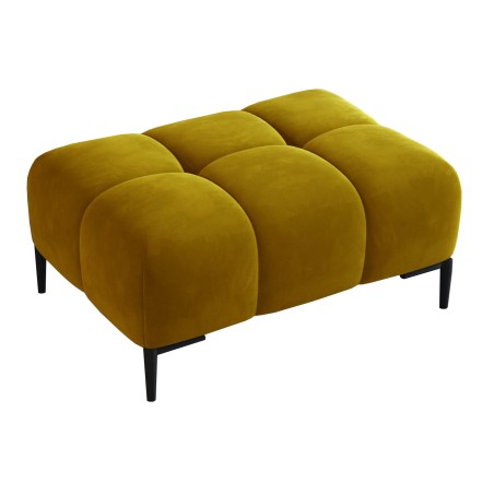 Pufa PLAZA MINI w kolorze ZŁOTYM w tkaninie MONOLITH WERSAL