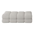 Pufa TOLLO XL w kolorze BEŻOWYM w tkaninie BUBLE WERSAL