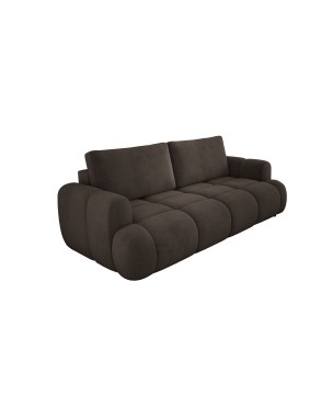 Sofa Kanapa BOMO 3 osobowa z funkcją spania i pojemnikiem w tkaninie SALVADOR 04 WERSAL