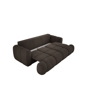 Sofa Kanapa BOMO 3 osobowa z funkcją spania i pojemnikiem w tkaninie SALVADOR 04 WERSAL