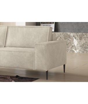 Narożnik MATANO układ L Prawostronny z funkcją spania i pojemnikiem w tkaninie POSO WERSAL