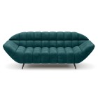 Sofa GAPPA 2 osobowa wolnostojąca w tkaninie MONOLITH 37 WERSAL