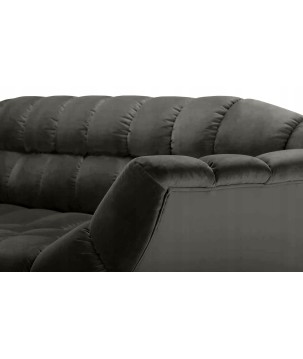 Sofa GAPPA 2 osobowa wolnostojąca w tkaninie MONOLITH 95 WERSAL