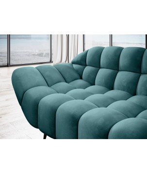 Sofa GAPPA 3 osobowa wolnostojąca w tkaninie MONOLITH 37 WERSAL