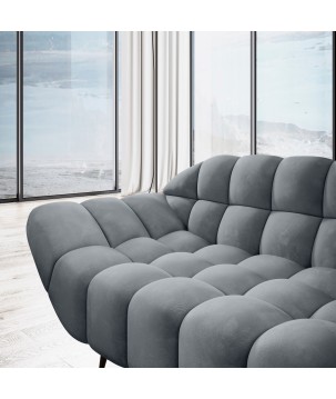 Sofa GAPPA 3 osobowa wolnostojąca w tkaninie MONOLITH 85 WERSAL