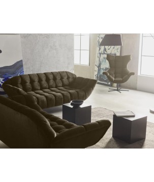 Sofa GAPPA 3 osobowa wolnostojąca w tkaninie LUISIANO 06 WERSAL