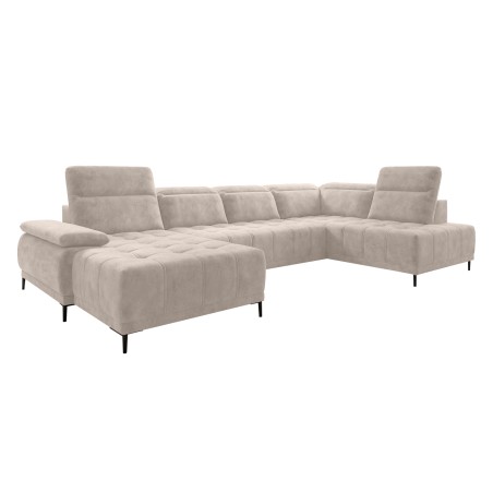 Narożnik FOCUS XL z elektryczną regulacją siedziska Prawostronny w tkaninie w tkaninie SALVADOR 02 WERSAL