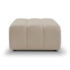 Pufa BALOO w kolorze beżowym w tkaninie LAMBI 06