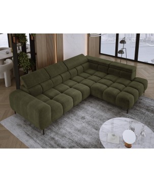 Narożnik PLAZA L wolnostojący Prawostronny w tkaninie EDEN 12 WERSAL