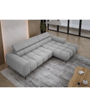 Narożnik PLAZA MINI wolnostojący Prawostronny w tkaninie Promocyjnej APHRODITE 19 WERSAL