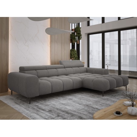 Narożnik PLAZA MINI wolnostojący Prawostronny w tkaninie Promocyjnej APHRODITE 22 WERSAL