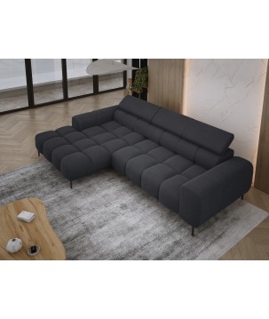 Narożnik PLAZA MINI wolnostojący Lewostronny w tkaninie Promocyjnej APHRODITE 23 WERSAL