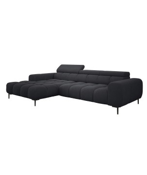 Narożnik PLAZA MINI wolnostojący Lewostronny w tkaninie Promocyjnej APHRODITE 23 WERSAL