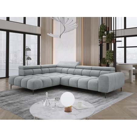 Narożnik PLAZA L wolnostojący Lewostronny w tkaninie CLOUD 81 WERSAL