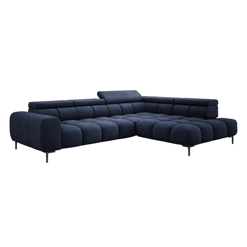 Narożnik PLAZA L wolnostojący Prawostronny w tkaninie CLOUD 79 WERSAL