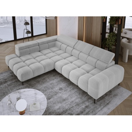 Narożnik PLAZA L wolnostojący Lewostronny w tkaninie EDEN 17 WERSAL