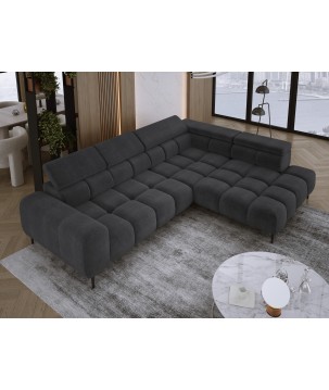 Narożnik PLAZA L wolnostojący Prawostronny w tkaninie EDEN 21 WERSAL