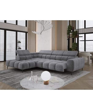 Narożnik PLAZA L wolnostojący Lewostronny w tkaninie EDEN 20 WERSAL