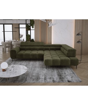 Narożnik PLAZA L wolnostojący Prawostronny w tkaninie EDEN 12 WERSAL