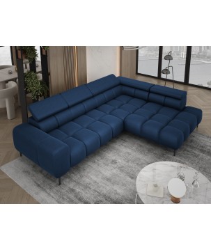 Narożnik PLAZA L wolnostojący Prawostronny w tkaninie SOLAR 79 WERSAL