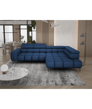 Narożnik PLAZA L wolnostojący Prawostronny w tkaninie SOLAR 79 WERSAL