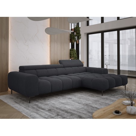 Narożnik PLAZA MINI wolnostojący Prawostronny w tkaninie Promocyjnej APHRODITE 23 WERSAL