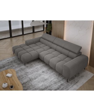 Narożnik PLAZA MINI wolnostojący Lewostronny w tkaninie Promocyjnej APHRODITE 22 WERSAL