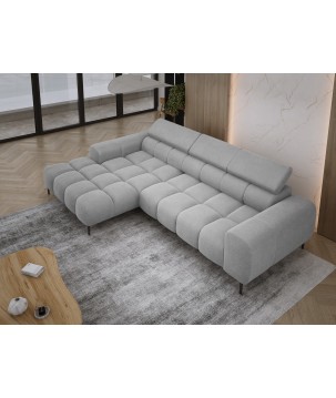 Narożnik PLAZA MINI wolnostojący Lewostronny w tkaninie Promocyjnej APHRODITE 19 WERSAL