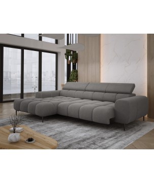 Narożnik PLAZA MINI wolnostojący Lewostronny w tkaninie Promocyjnej APHRODITE 22 WERSAL