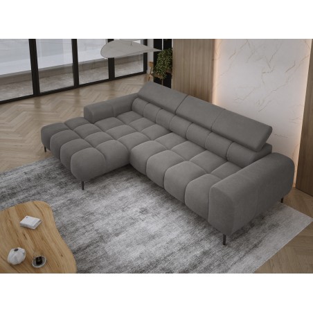 Narożnik PLAZA MINI wolnostojący Lewostronny w tkaninie Promocyjnej APHRODITE 22 WERSAL