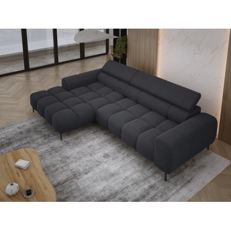 Narożnik PLAZA MINI wolnostojący Lewostronny w tkaninie Promocyjnej APHRODITE 23 WERSAL