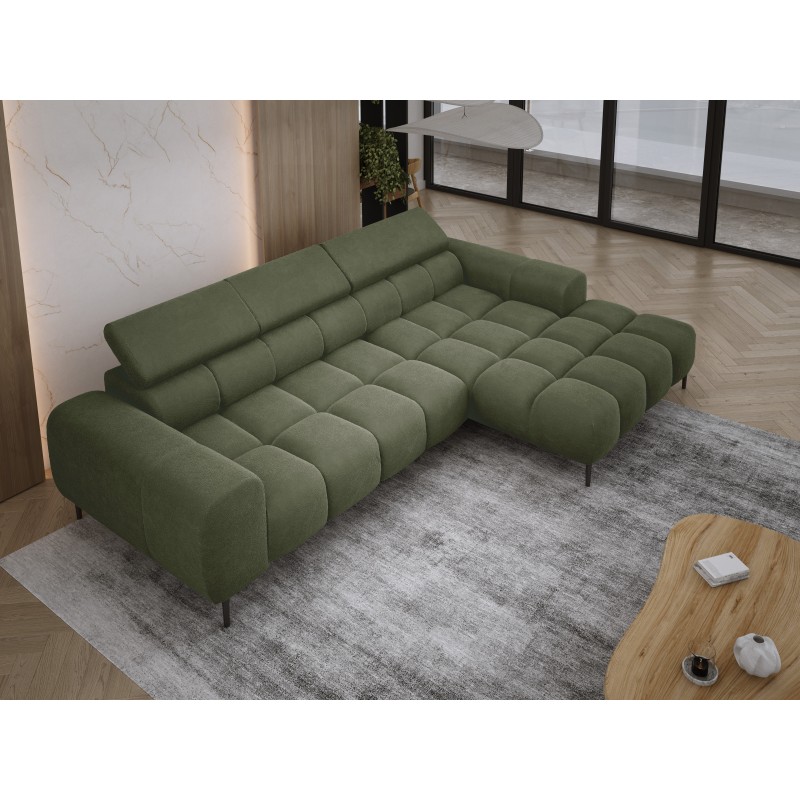 Narożnik PLAZA MINI wolnostojący Prawostronny w tkaninie Promocyjnej APHRODITE 12 WERSAL