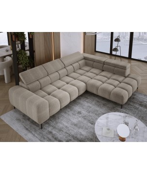 Narożnik PLAZA L wolnostojący Prawostronny w tkaninie EDEN 04 WERSAL