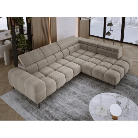 Narożnik PLAZA L wolnostojący Prawostronny w tkaninie EDEN 04 WERSAL