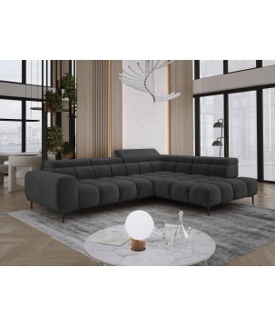 Narożnik PLAZA L wolnostojący Prawostronny w tkaninie EDEN 21 WERSAL