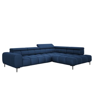 Narożnik PLAZA L wolnostojący Prawostronny w tkaninie SOLAR 79 WERSAL