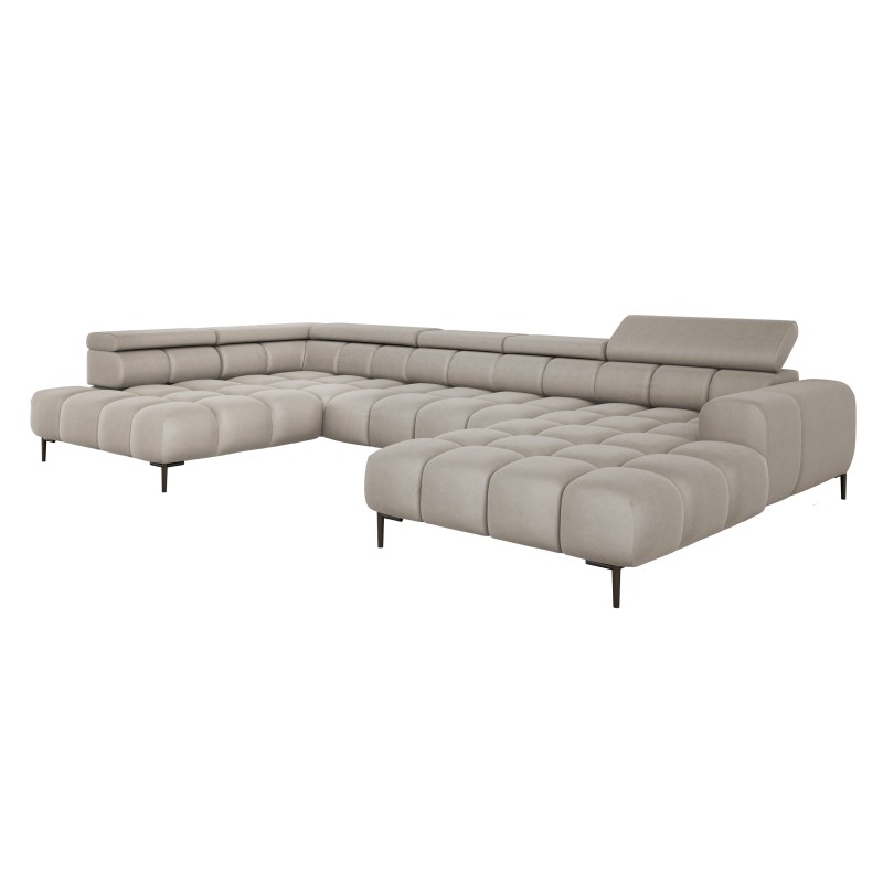 Narożnik PLAZA XL Lewostronny Elektryczna regulacja Tkanina SOLAR 16 WERSAL Narożnik PLAZA XL Lewostronny Elektryczna regulacja Tkanina SOLAR 16 WERSAL