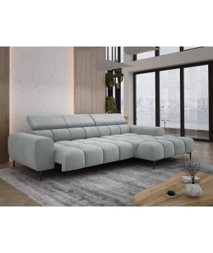 Narożnik PLAZA MINI wolnostojący Prawostronny w tkaninie CLOUD 81 WERSAL